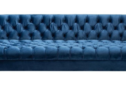 Blue e Chesterfield Textile Modern Design Fabric Creative Furniture new Living room Sofa